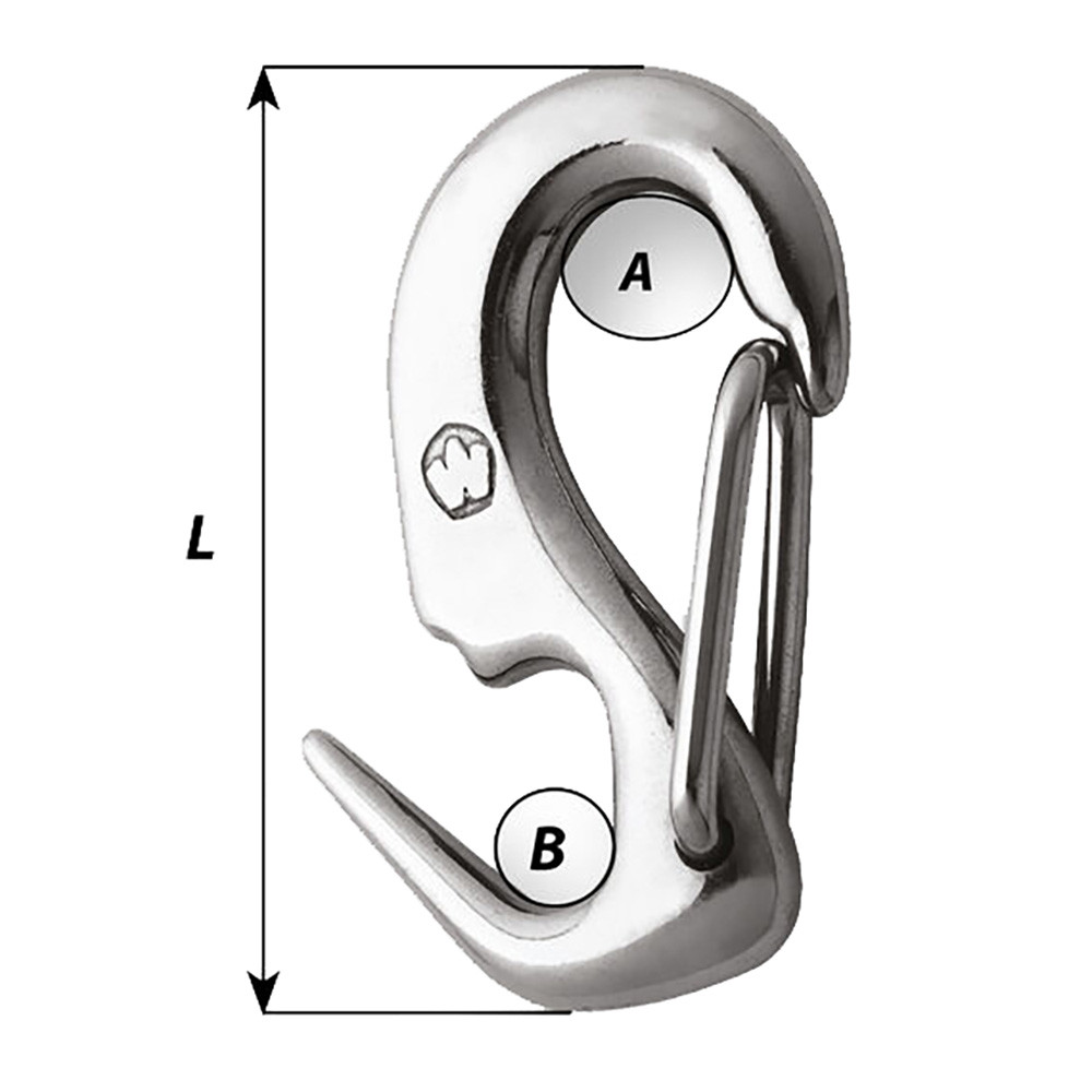 Wichard 5\/16 Stainless Steel Sail Snap + [2490W]