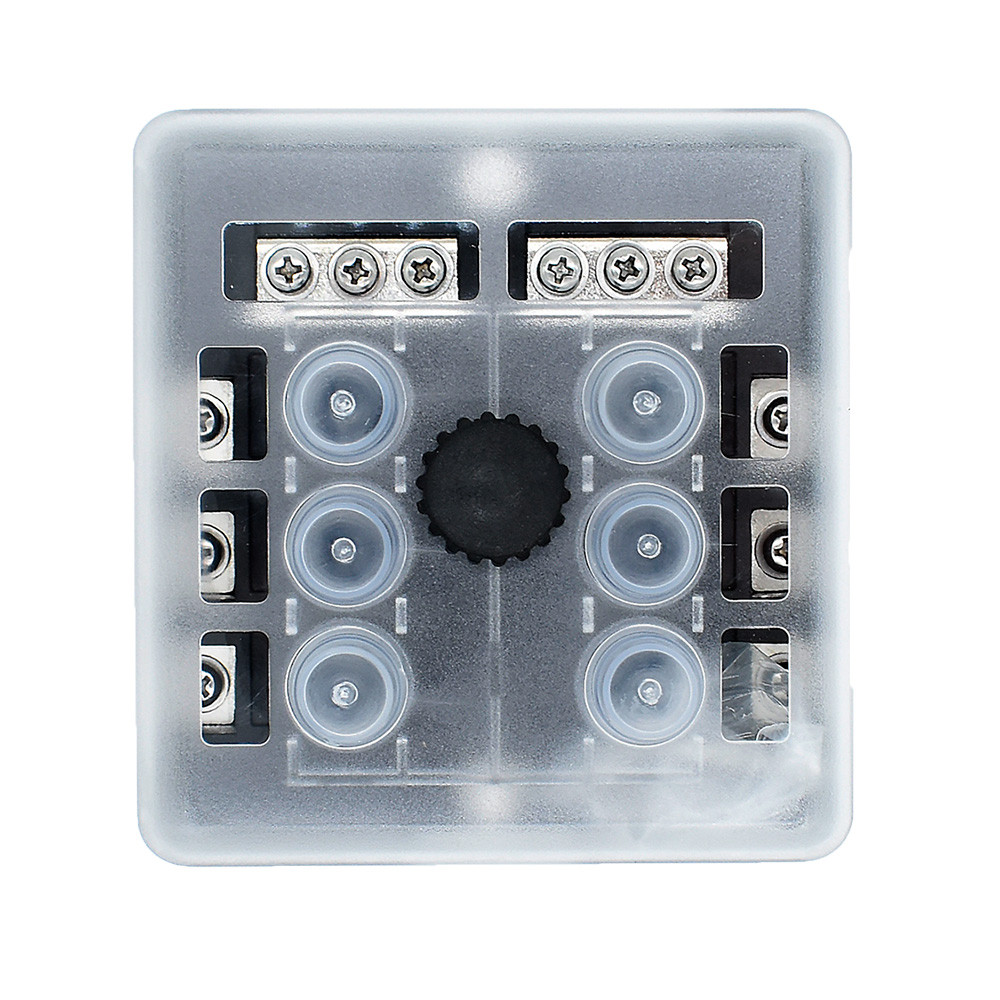 Bluewater 6 Position Beaker Block w\/Cover [3200-2001-006]