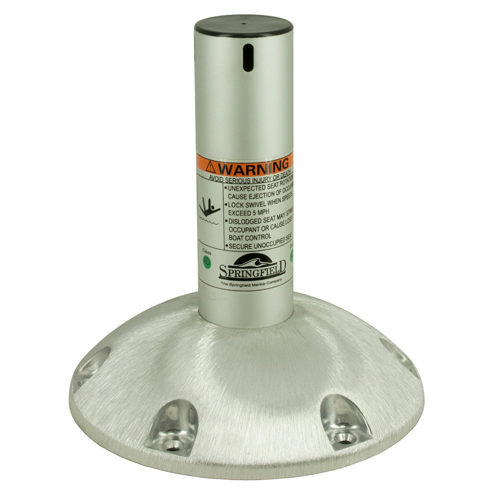 Springfield 2-3\/8" Explorer Fixed-Height Locking Pedestal - 10" [1250310-MLNS]
