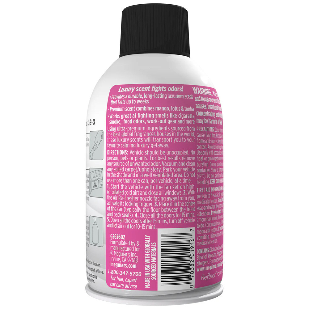 Meguiar's Tropical Rainforest Whole Car Air Re-Fresher Aerosol - 2oz [G262602]