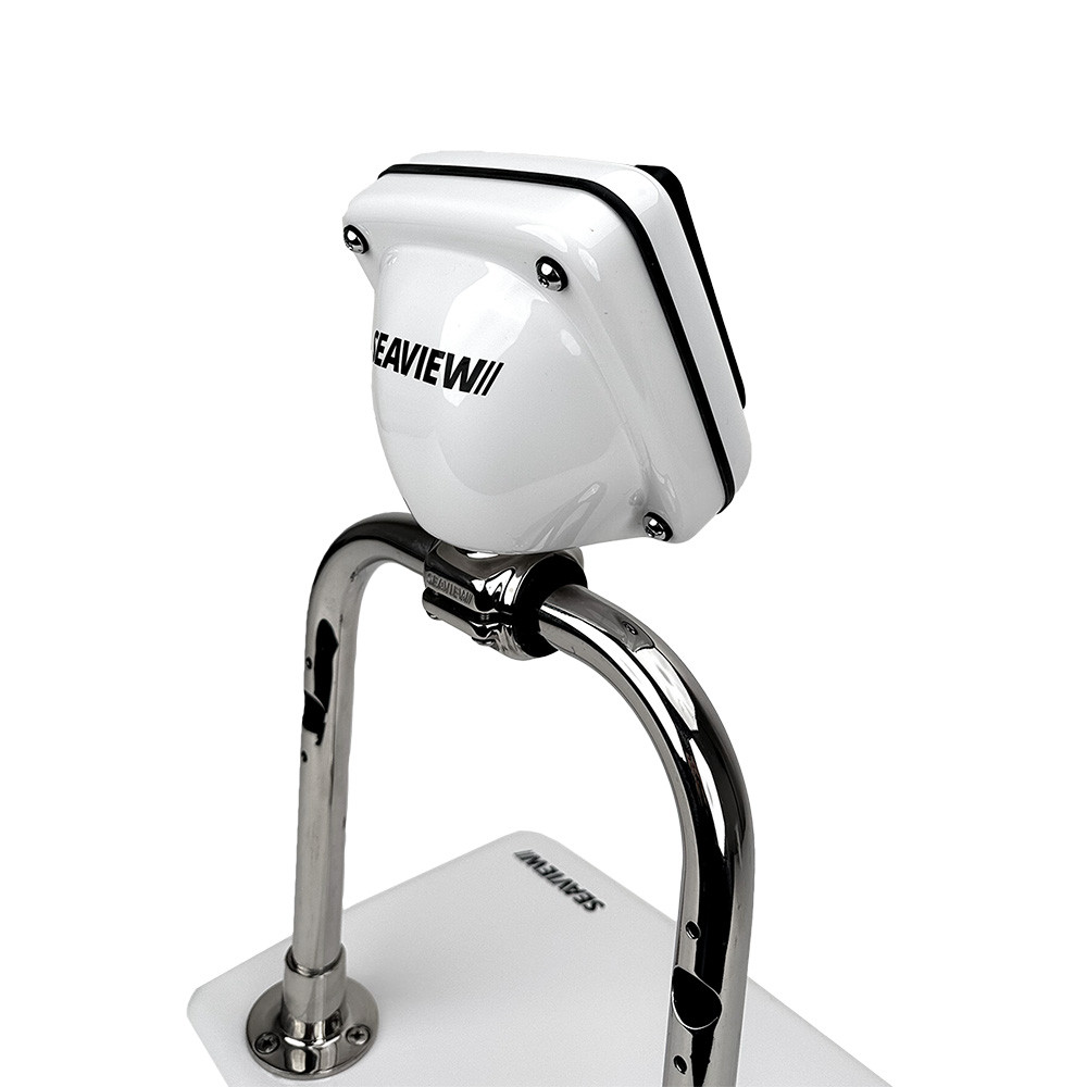 Seaview RailPod Uncut w\/Single Base Rail Clamp - 8.75"W x 6"H Usable Face [SV4400R]