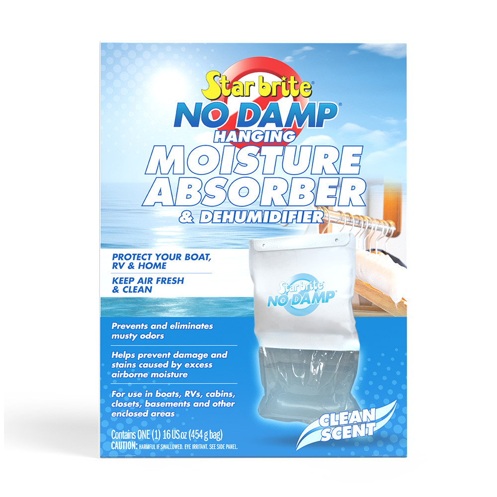 Star brite No Damp Moisture Absorber  Dehumidifier Hanging Bag - 16 oz [85470]