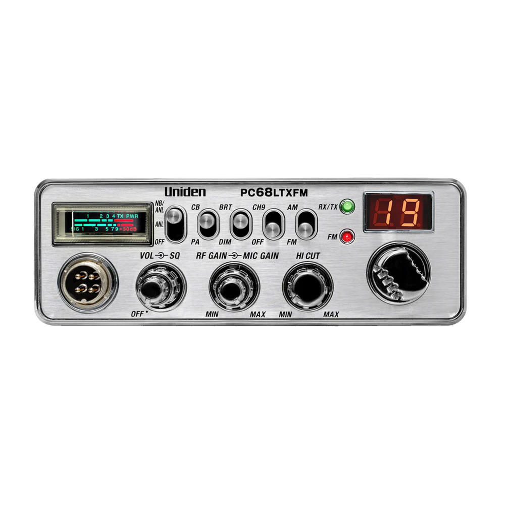 Uniden Dual-Mode AM\/FM CB Radio [PC68LTXFM]
