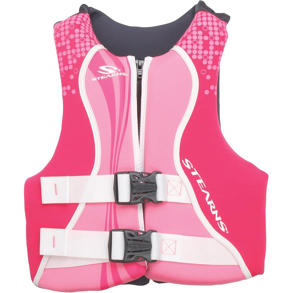 Stearns Youth Hydroprene Life Vest - Type III - Pink\/Hot Pink - 50-90lbs [2000036923]
