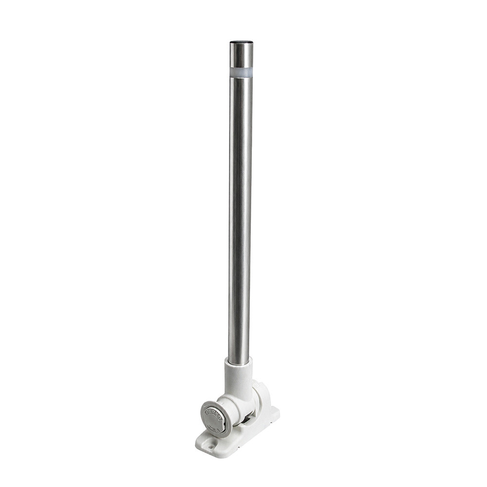 Perko 14" EZ Fold C-5 All-Round Navigation Light - Fore\/Aft Rotation - White [1066DP1WHT]