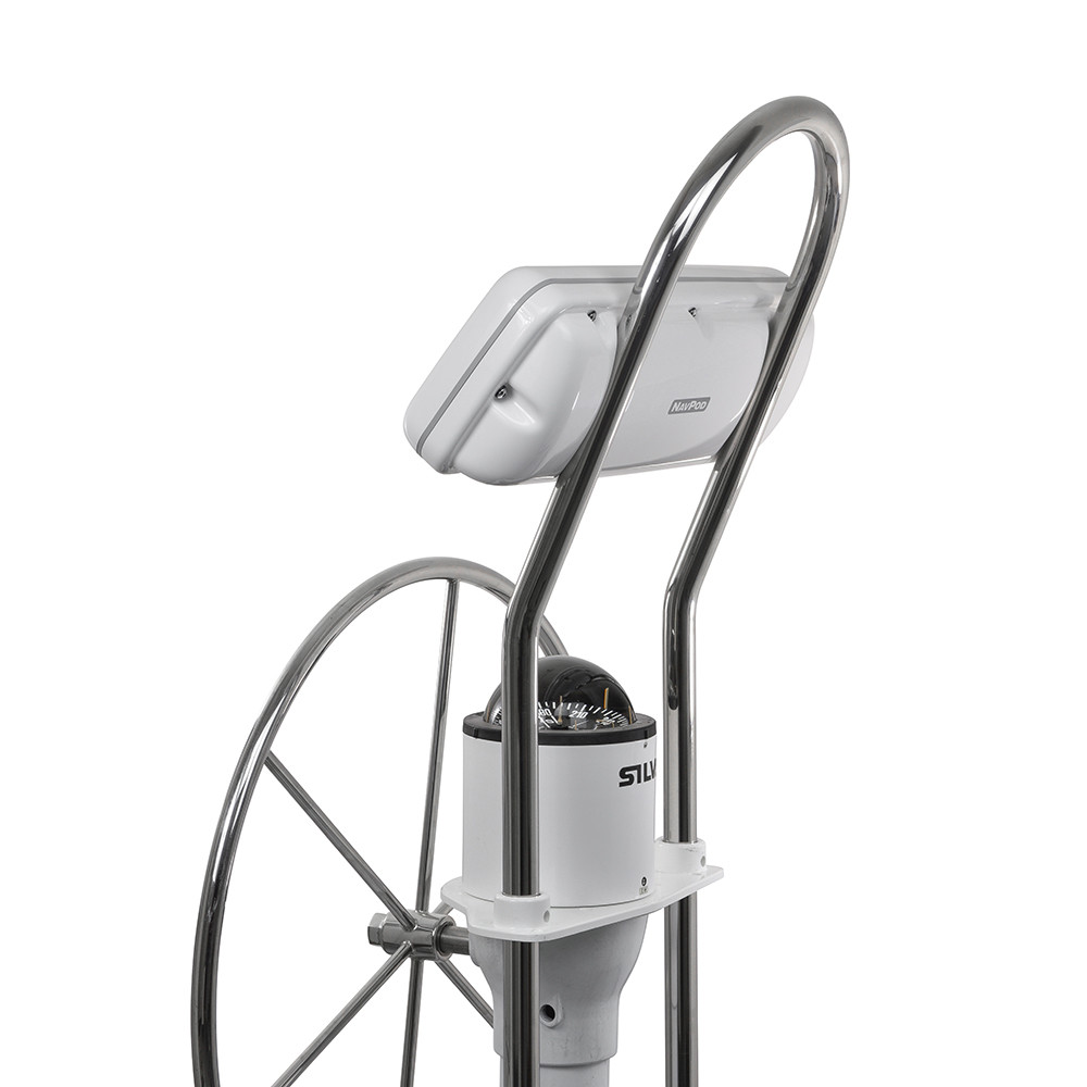 NavPod GP2600-16 SystemPod Pre-Cut f/Garmin GPSMAP&reg; 742xs, 742, 722xs, 722 &amp; 2 Instruments (3.6&Prime; Holes) f/12&rdquo; Wide Guard