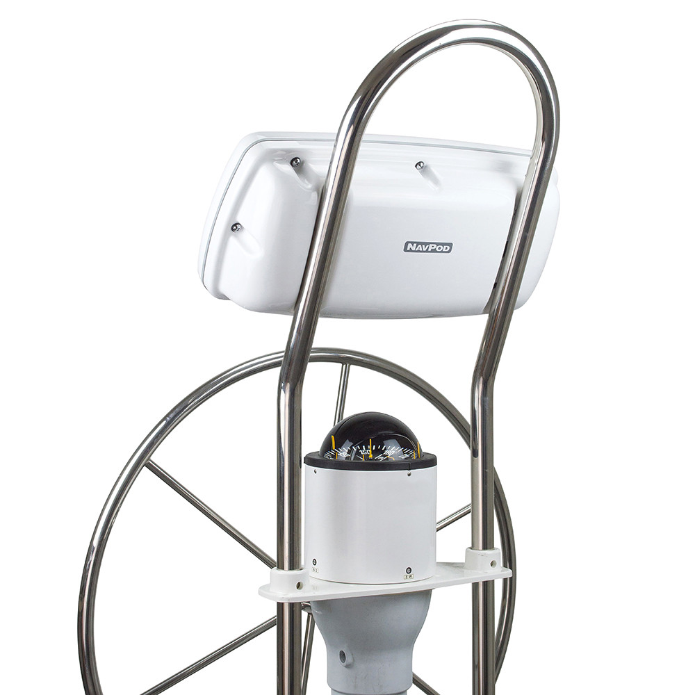 NavPod SystemPod Precut f/Simrad NSS9 evo3 B&amp;G Zeus3 9 &amp; Space f/12&Prime; Wide Guard