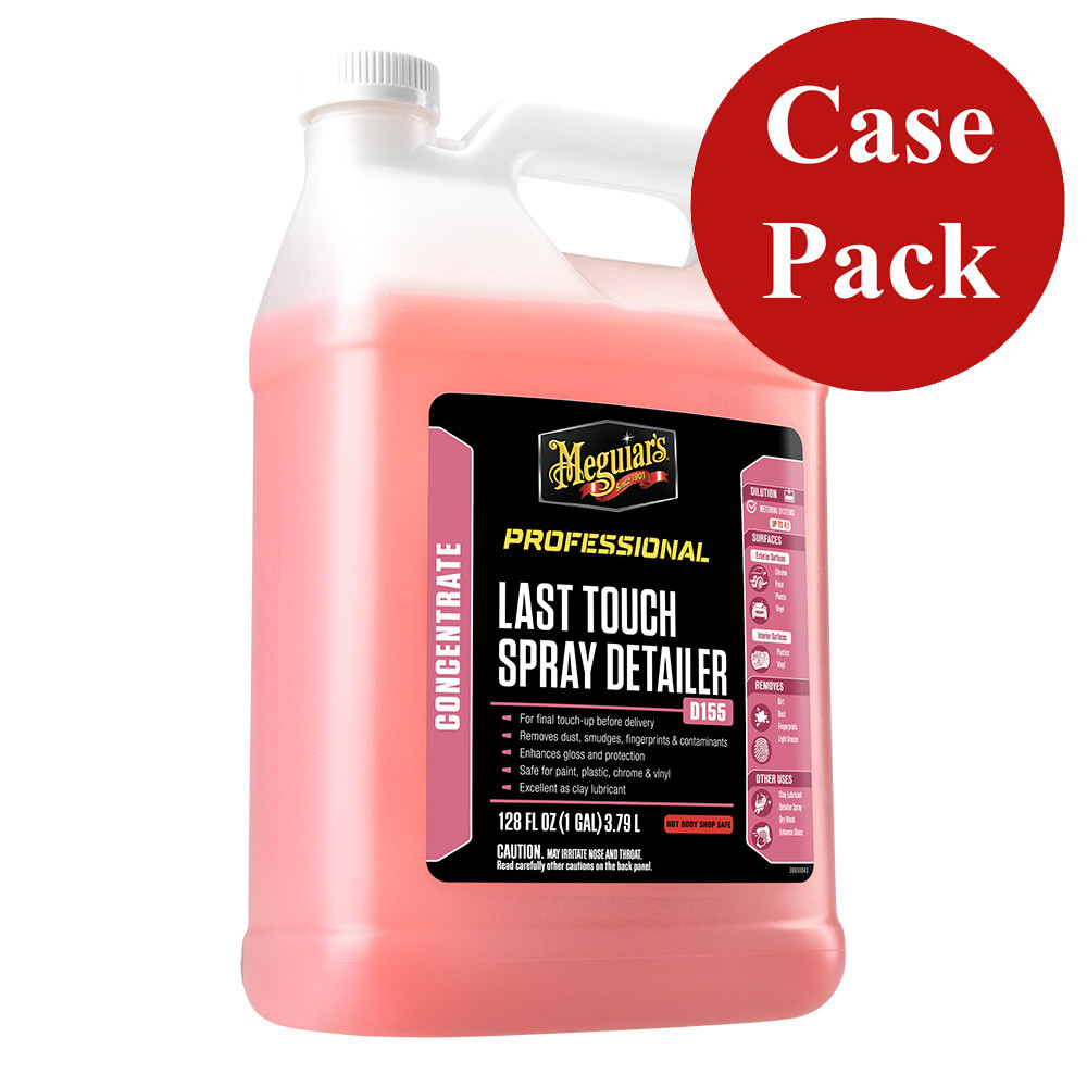 Meguiar's Detailer Last Touch Spray Detailer - 1-Gallon *Case of 4*