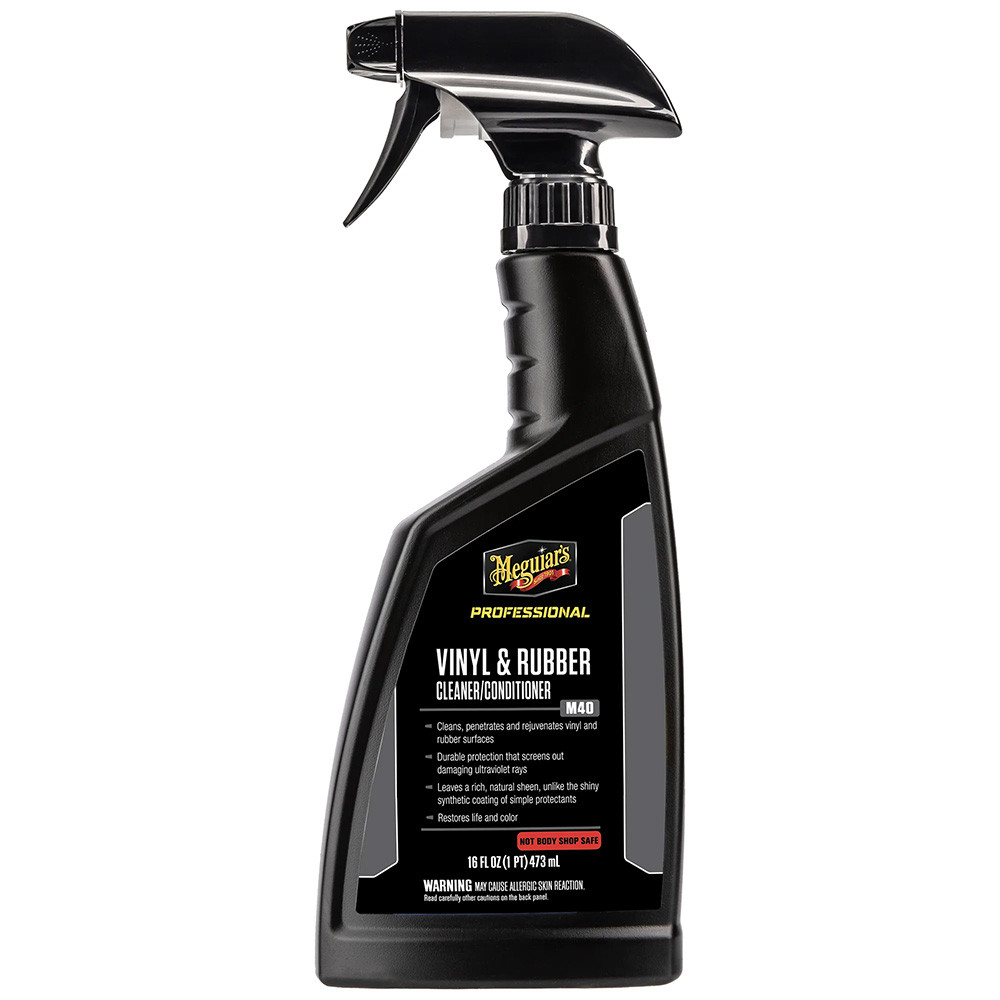 Meguiar's M40 Mirror Glaze Vinyl &amp; Rubber Cleaner &amp; Conditioner - 16oz