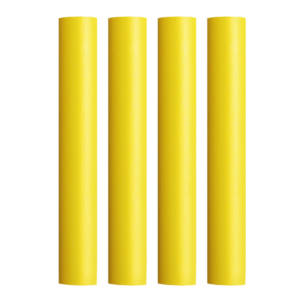 Pacer Battery Cable Heat Shrink Tubing - 3/4" x 12" - Yellow (4-Pieces)