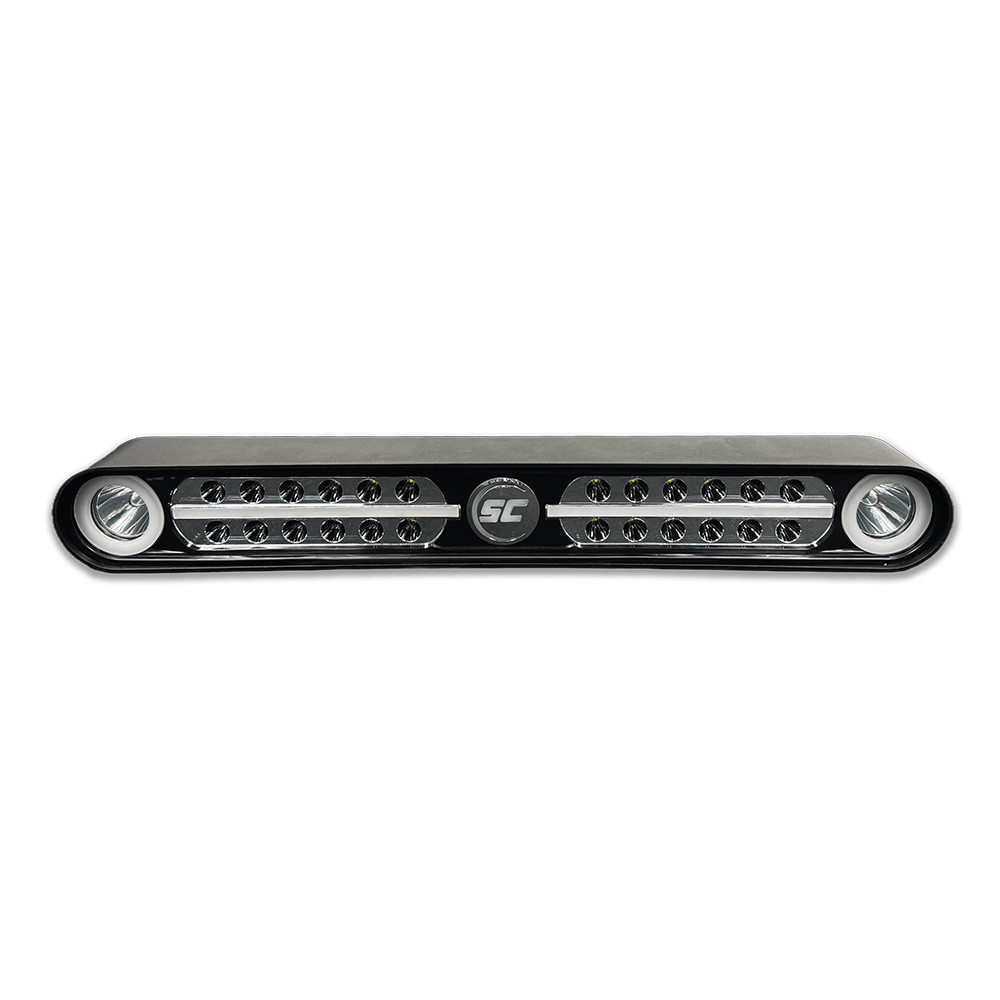 Shadow-Caster Eagle Ray LED Light Bar - Black Housing &amp; Dual Optics