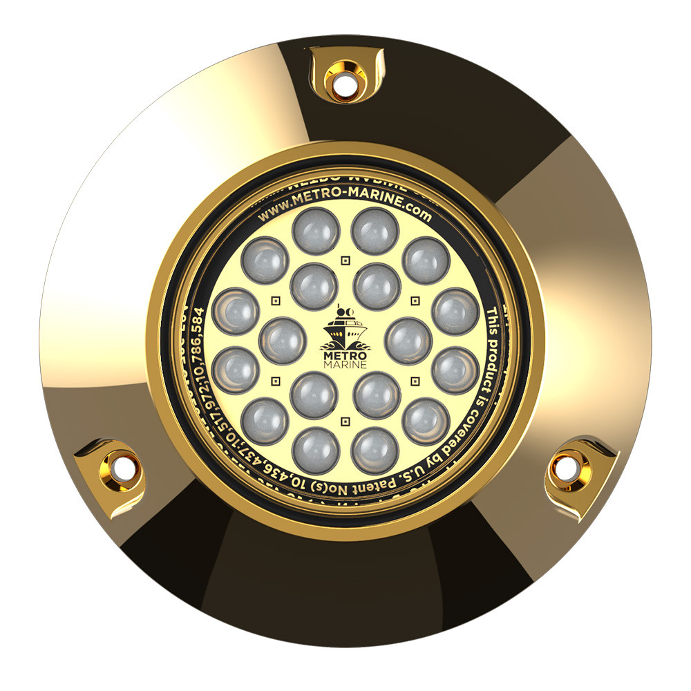 Metro Marine High-Output Submersible Underwater Light w/Intelligent Monochromatic LED's - Blue, 45&deg; Beam