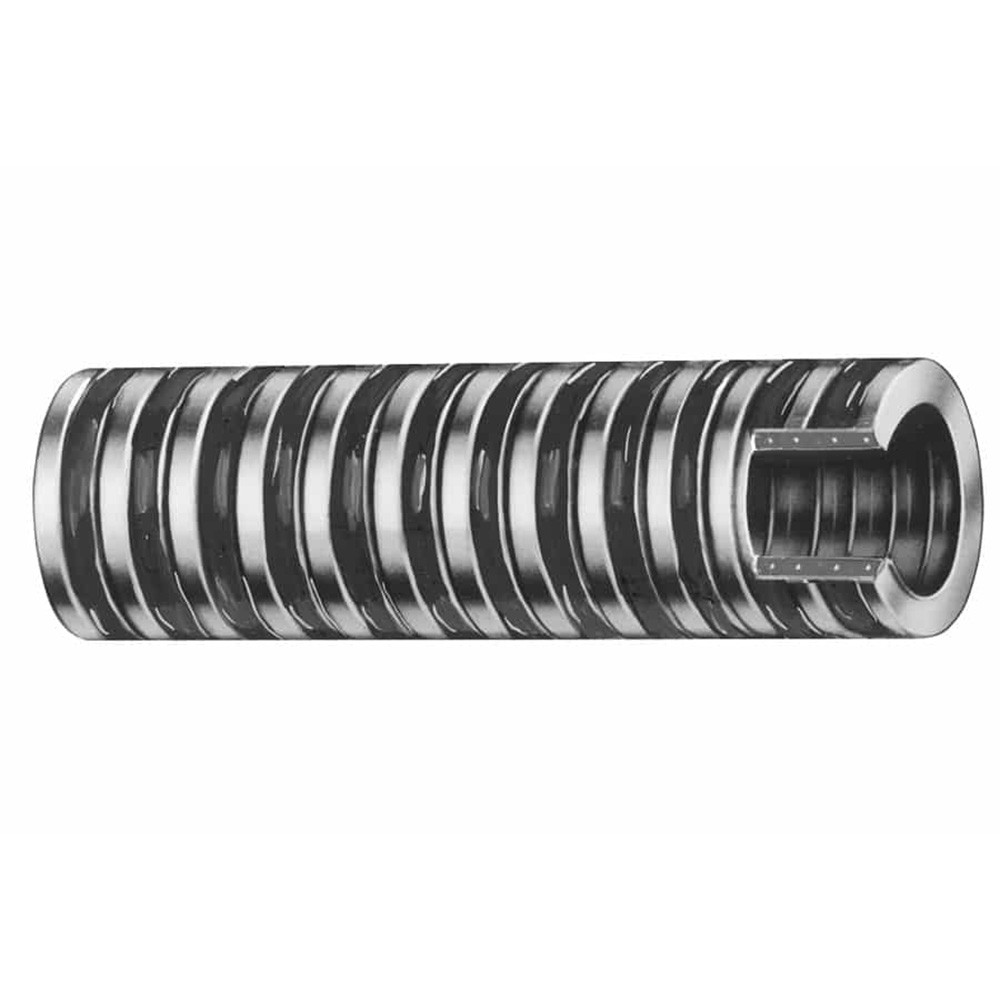 Trident Marine 1-1/8" x 50' Heavy Duty PVC Bilge &amp; Livewell Hose (FDA) - Clear w/Black Helix
