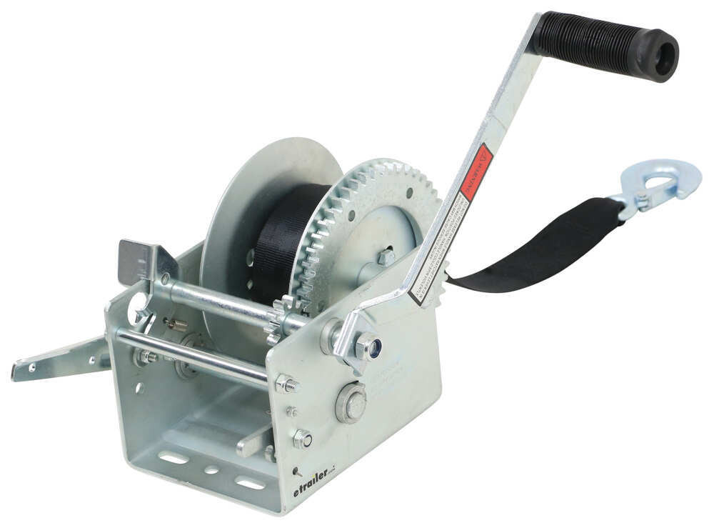 T.H. Marine 2500Lb Trailer Winch 2-Speed W2500D
