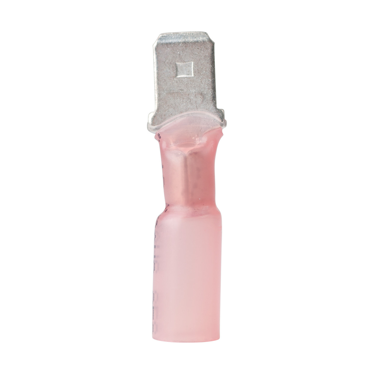 Ancor 22-18 Male Disconnect Heat Shrink Red 100 Pack
