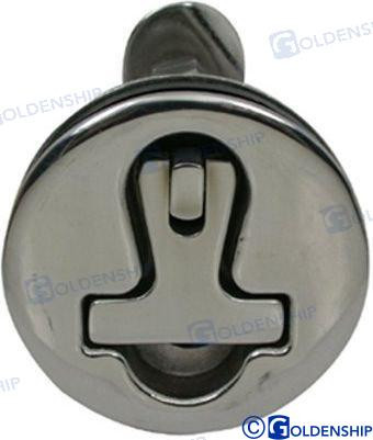 Recambios Marinos Round "T" Handle Latch W/Lock Gs72420
