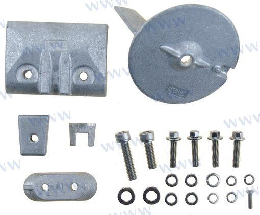 Recambios Marinos Kit Anodes  Aluminum Yamaha Reckity40-50Al