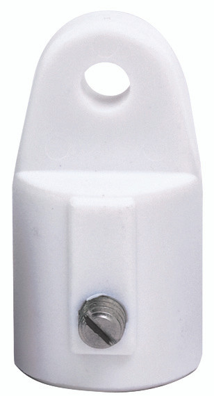 Sea-Dog Line Nylon Top Cap(White)-7/8" 273101-1