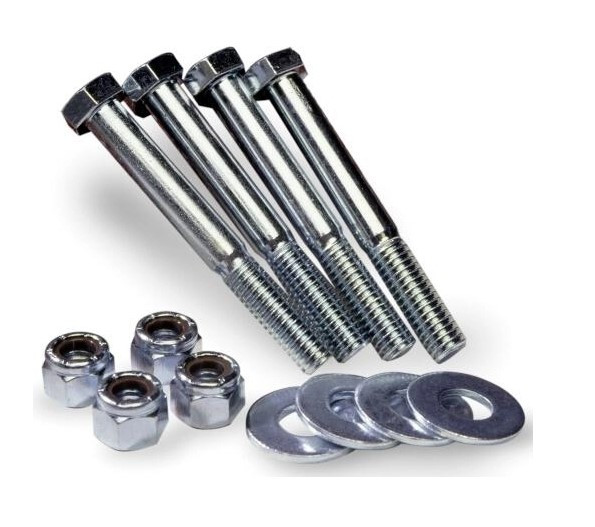 Tie Down Engineering, Inc. Bolts  (4) 3/8X4  Hex (Wsl)