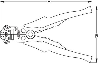 Sea-Dog Line Wire Stripper/Crimper 429940-1