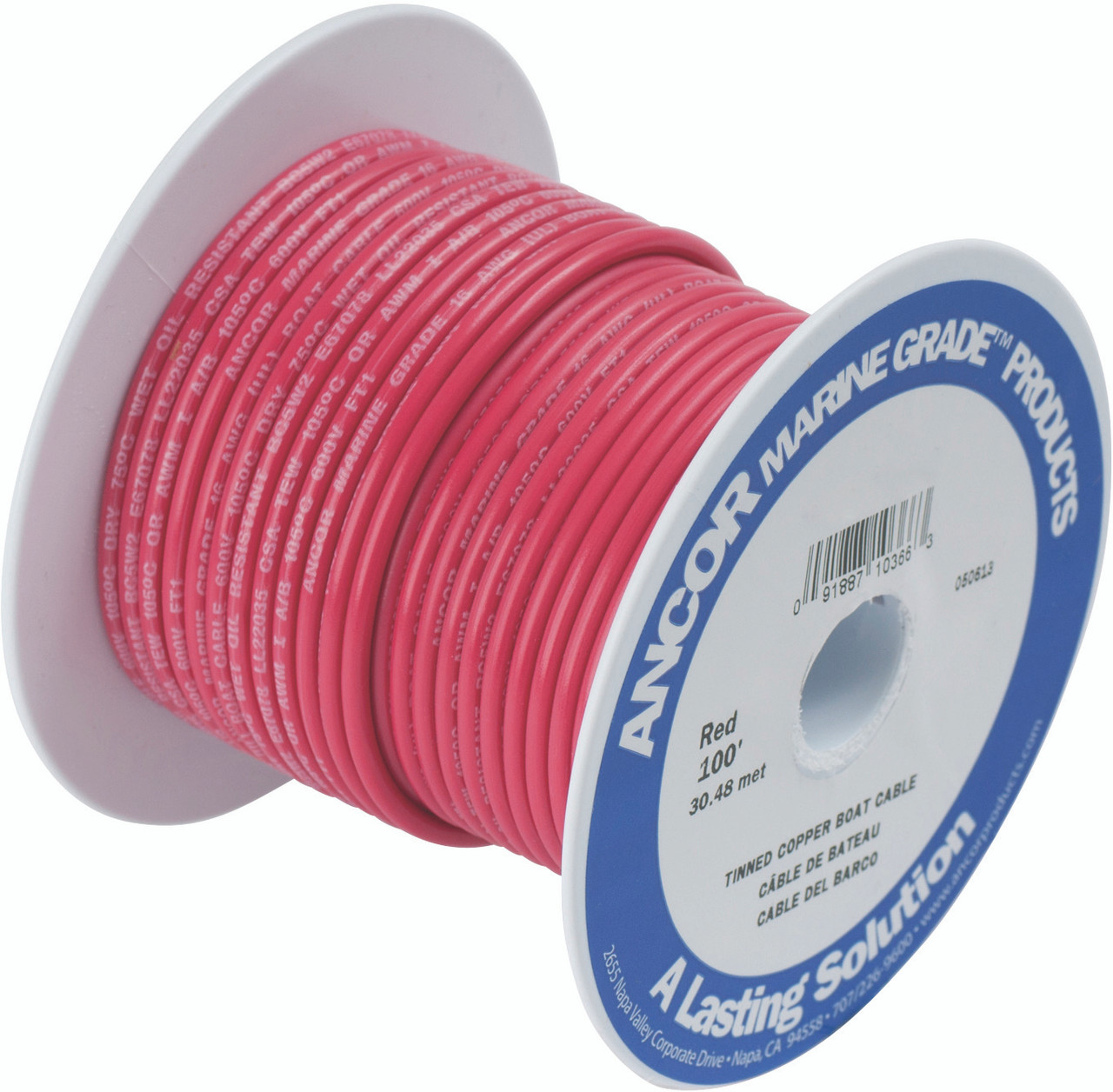 Marinco/Ancor Marine 100' Black #12 Primary Wire 106010