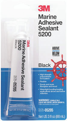 3M Center Adhesive/Sealant Tubes   Pref 7000118402