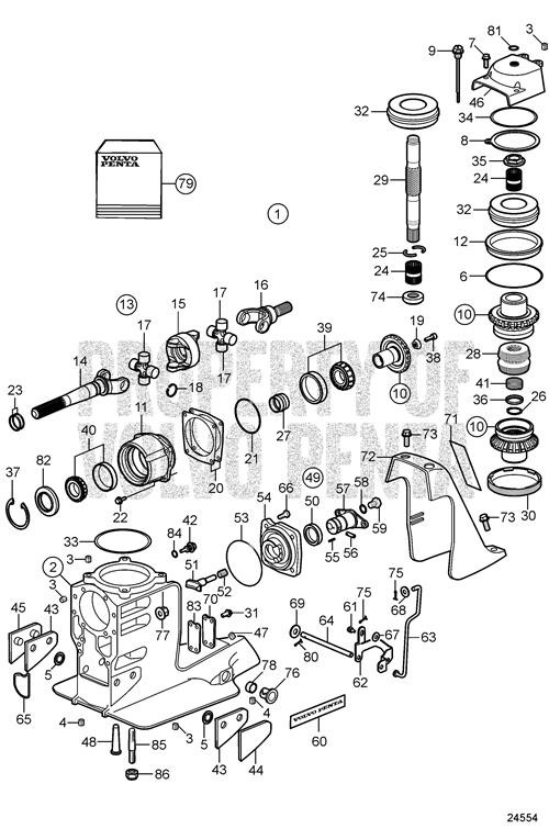 Volvo Penta Decal Vp 3855646