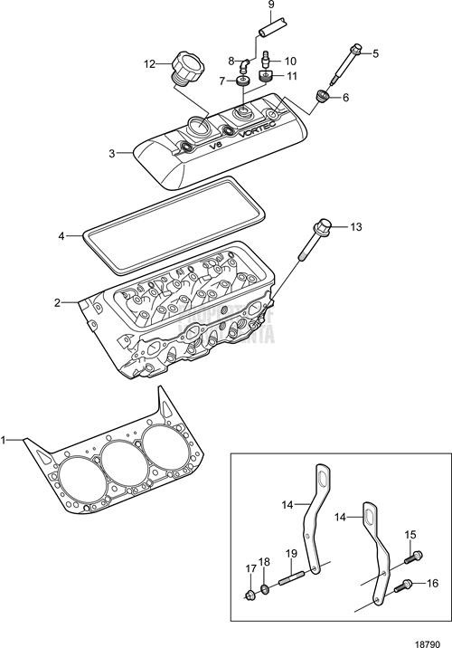Volvo Penta Oil Filler Cap 3854944