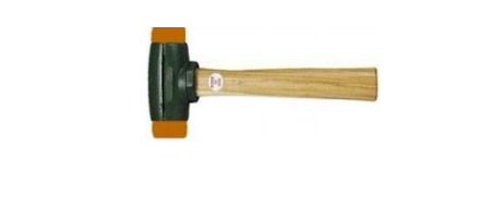 Garland Hammer Co. No.2 Rawhide Split Head Hammer 36002