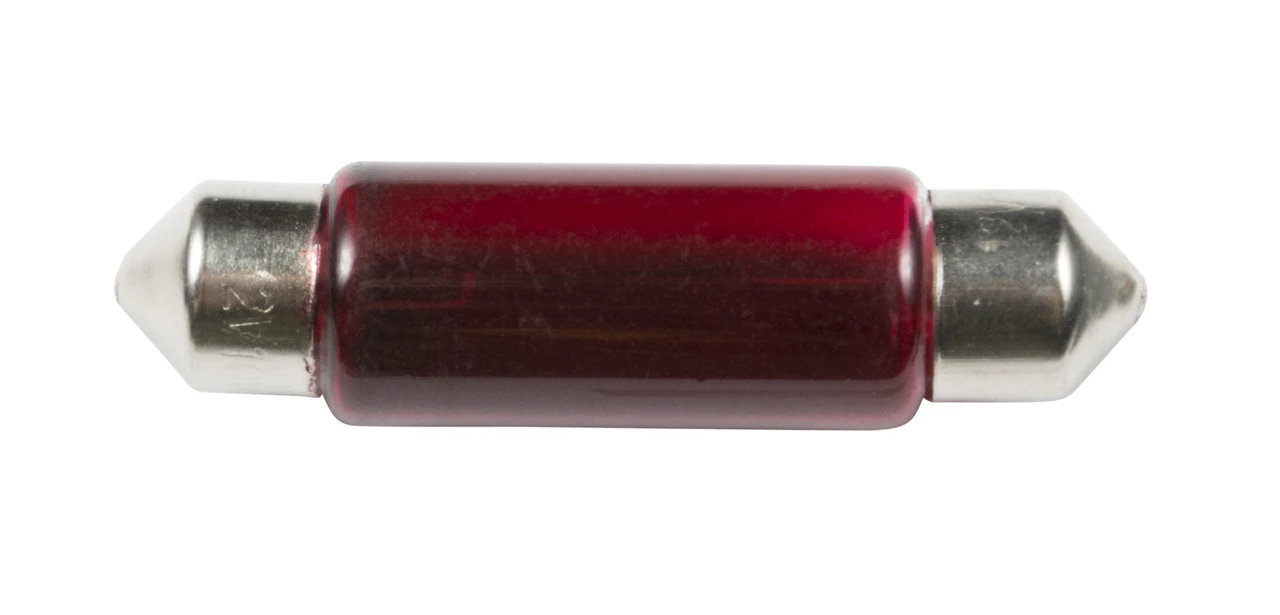 Marinco/Ancor Marine Bulb Festoon Red T11X41 12V 522127