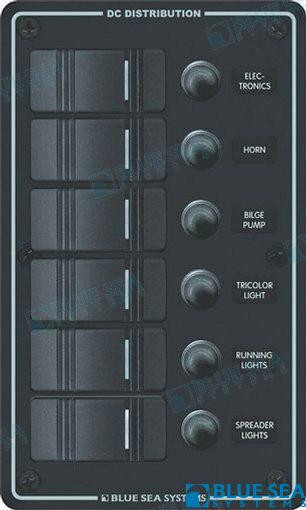 Recambios Marinos Panel Wp 6 Pos. Vertical Black Bs8373