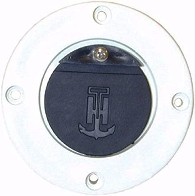 T.H. Marine Scupper Adapter W/Blk Flapper Sa-2B-Dp