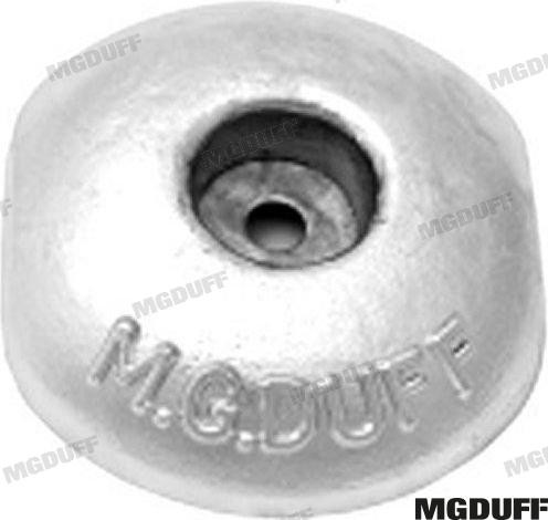 Recambios Marinos Zinc Hull Anode 150Mm Mgdzd58
