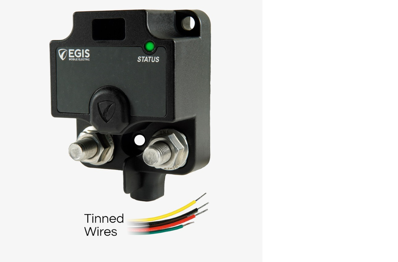 EGIS XD Single Flex 2 Automatic Charging Relay No Knob Tinned Wires