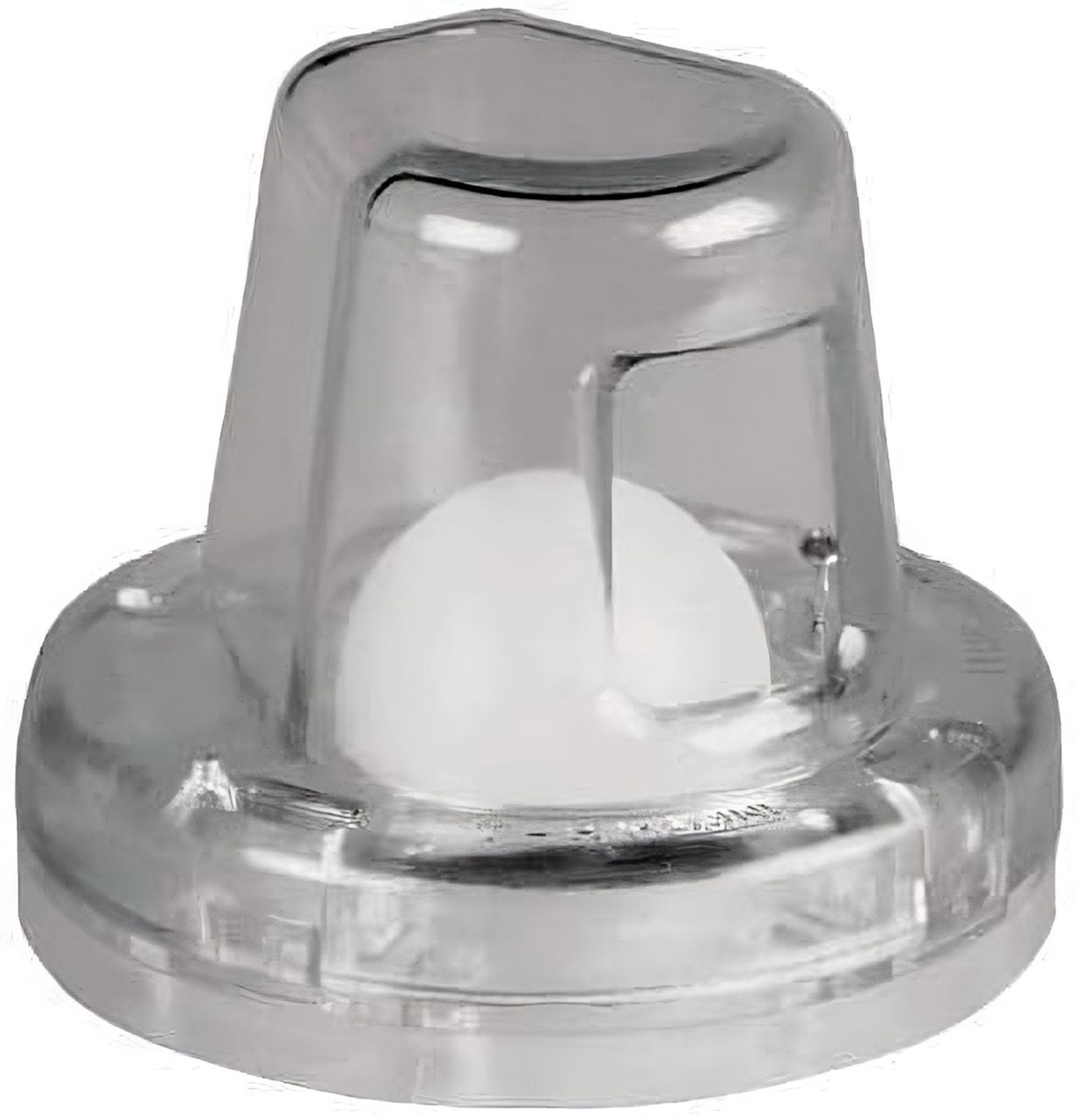 T.H. Marine Flow-Max Ball Scupper-Clear Fms-1-0-Dp