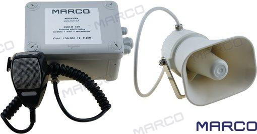 Recambios Marinos Elec Whistle 12V Fog/Vhs/Micro Gs12204