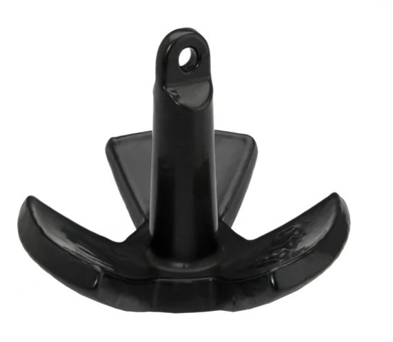Attwood Marine Achr-River Blk Pvc 18Lb 9946B1