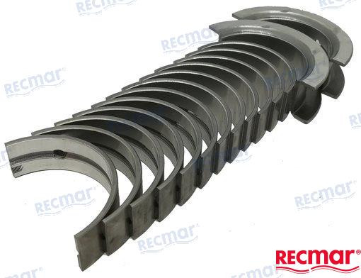 Recambios Marinos Kit Bearing Crankshaft A  0.10 Rec13009