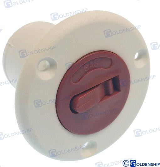 Recambios Marinos Deck Fill  "Gas" 50 Mm White Gs31122