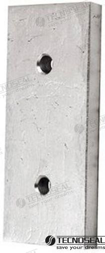 Recambios Marinos Anode Rectangular 100X45X9 Ten00211