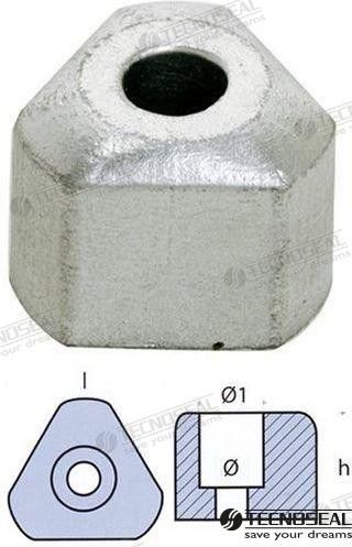 Recambios Marinos Gori Propeller Nut Dia. 8 Mm Ten01022