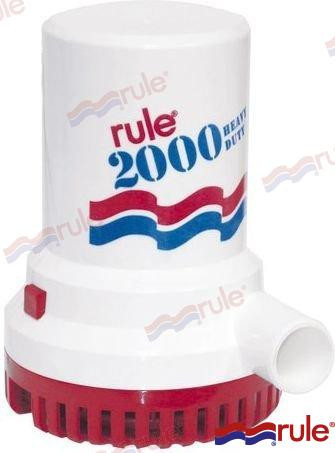 Recambios Marinos Bilge Pump 12 V 8.4 A Ru10