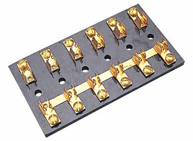 Sea-Dog Line Fuse Hldr W/ Bar- 6 Gang 420526-1