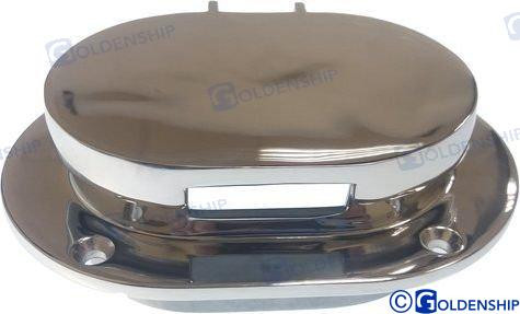 Recambios Marinos Hinged Deck Pipe Ss Oval Gs70034