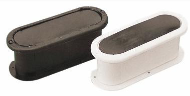 Sea-Dog Line Nylon Scupper Valve 6"X 2-1/4" 520520-1