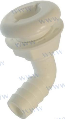 Recambios Marinos Thru Hull Scupper For 19 Mm Thth-7592