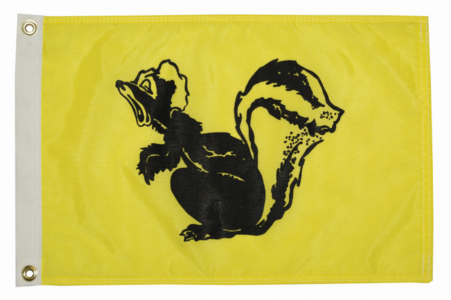 Lippert Components Inc Skunk Flag 12X18 2020109124
