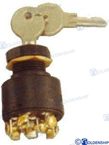 Recambios Marinos Ign Starter Switch 7T-4Pos Gs11155