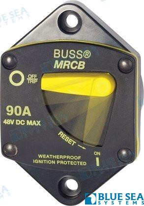 Recambios Marinos Thermal Circuit Breaker 90A. Bs7043