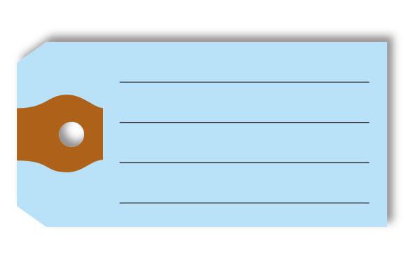Automotive Service Products Multi Purpose Key Tags 1472